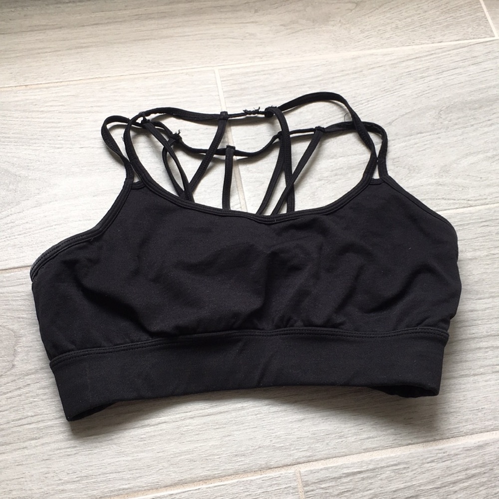 Fabletics Black Sports Bra
